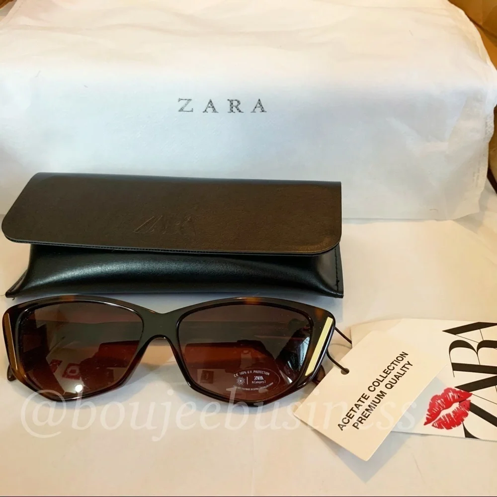 ZARA BNWT Acetate Tortoiseshell Effect Glasses